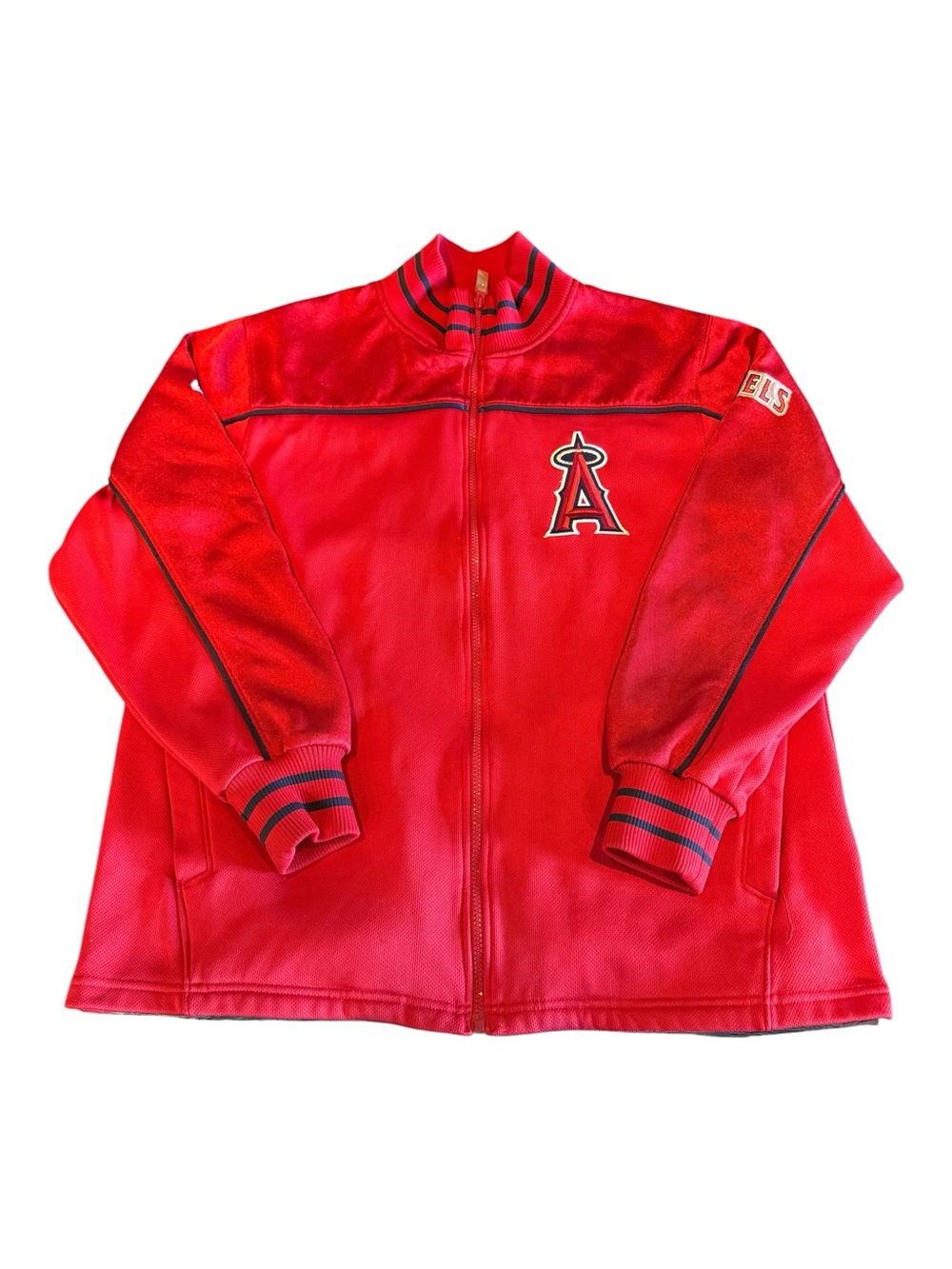 Majestic Authentic Collection Los Angeles Angels Track Jacket Men’s Sz M